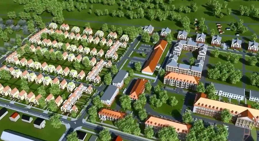 Die „Gartenstadt Karlshorst“ ist mit 1200 Wohnungen eines der größten Wohnbauprojekte Berlins.