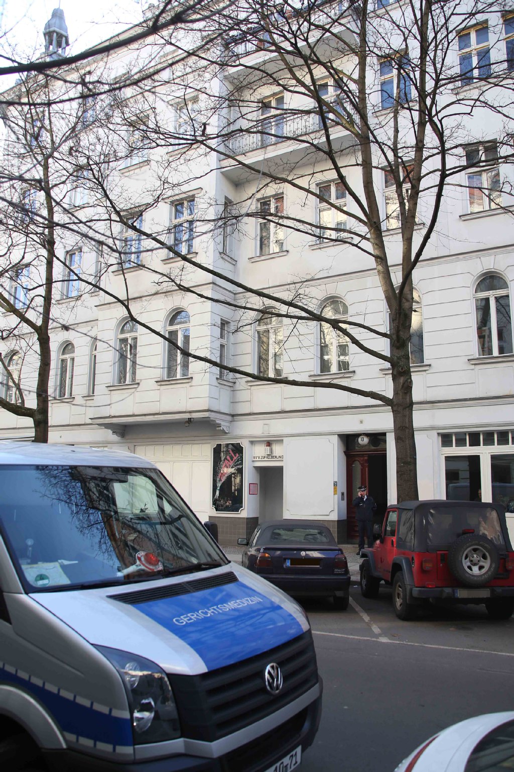 Der Tatort in der Pfalzburger Straße