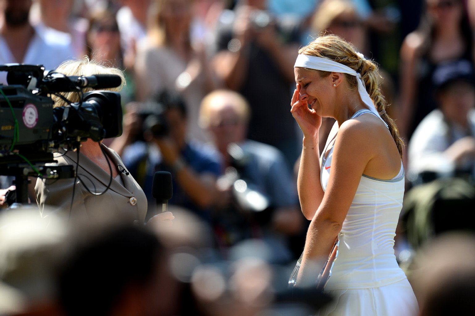 Image - Lisicki verliert Wimbledon-Finale: Kopf hoch, Bine! Du bist die Königin der Herzen
