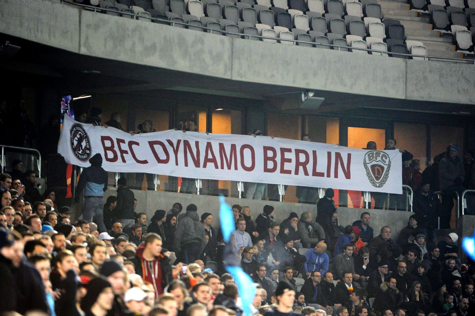 Alles nur, weil ein Banner des BFC Dynamo gezeigt wurde?