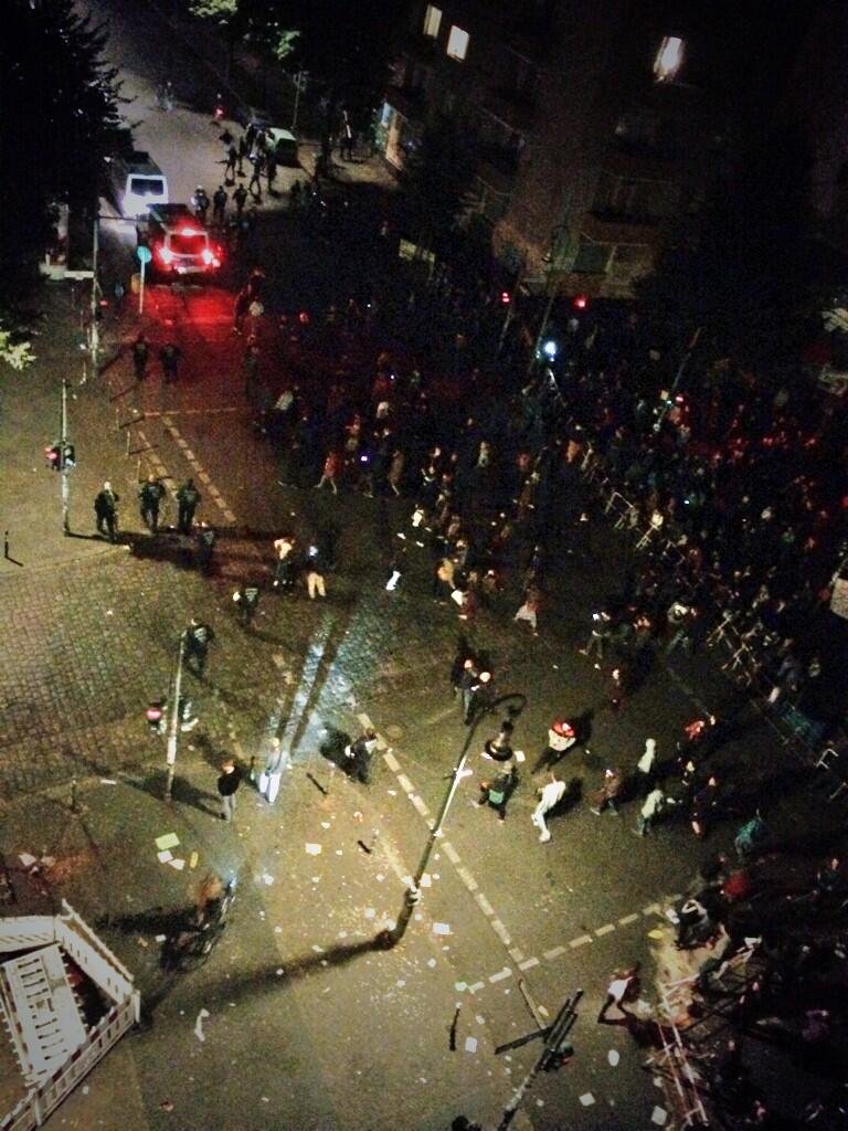 Image - Polizei räumt Barrikaden: Ausnahmezustand beendet: "Sie sind weg"!