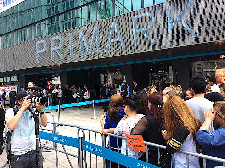 Primark aus Irland betreibt in Berlin zwei Filialen in Steglitz und am Alex.
