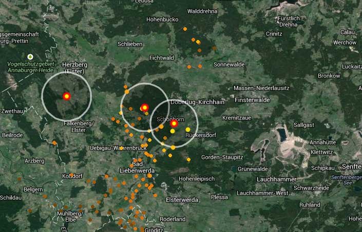 Blitz-Warnungen in Echtzeit: Hier wüten wieder heftige Unwetter