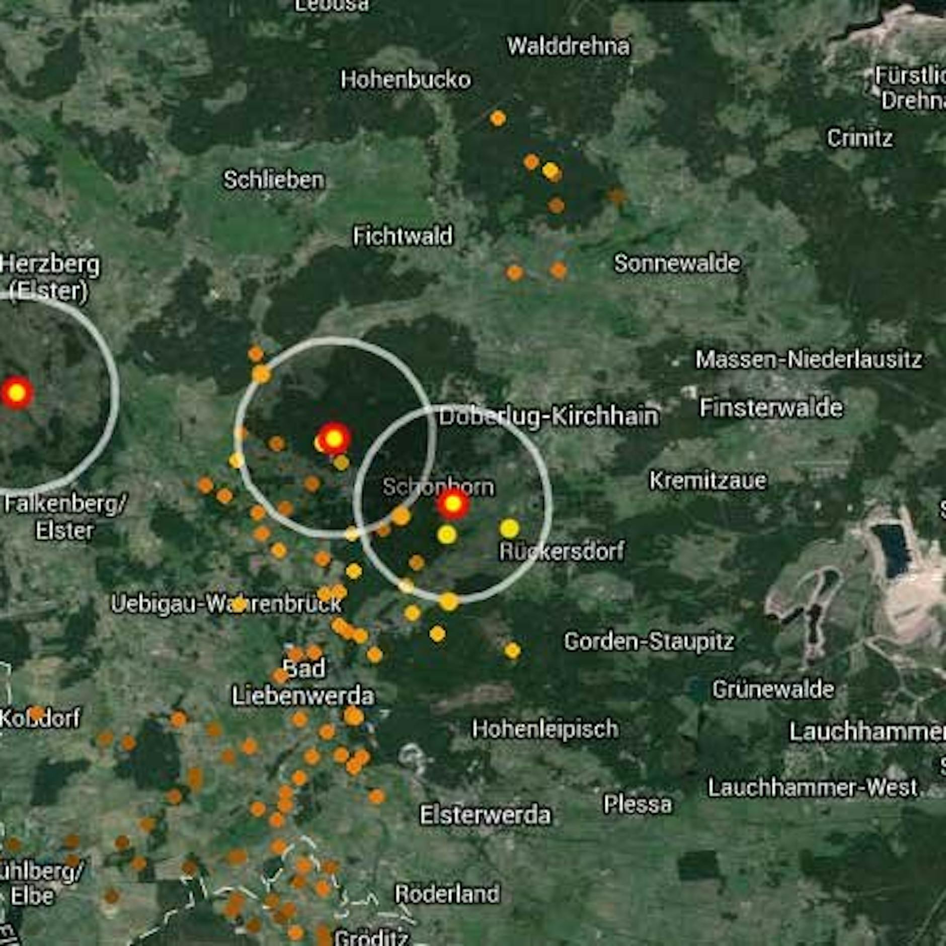 Blitz-Warnungen in Echtzeit: Hier wüten wieder heftige Unwetter