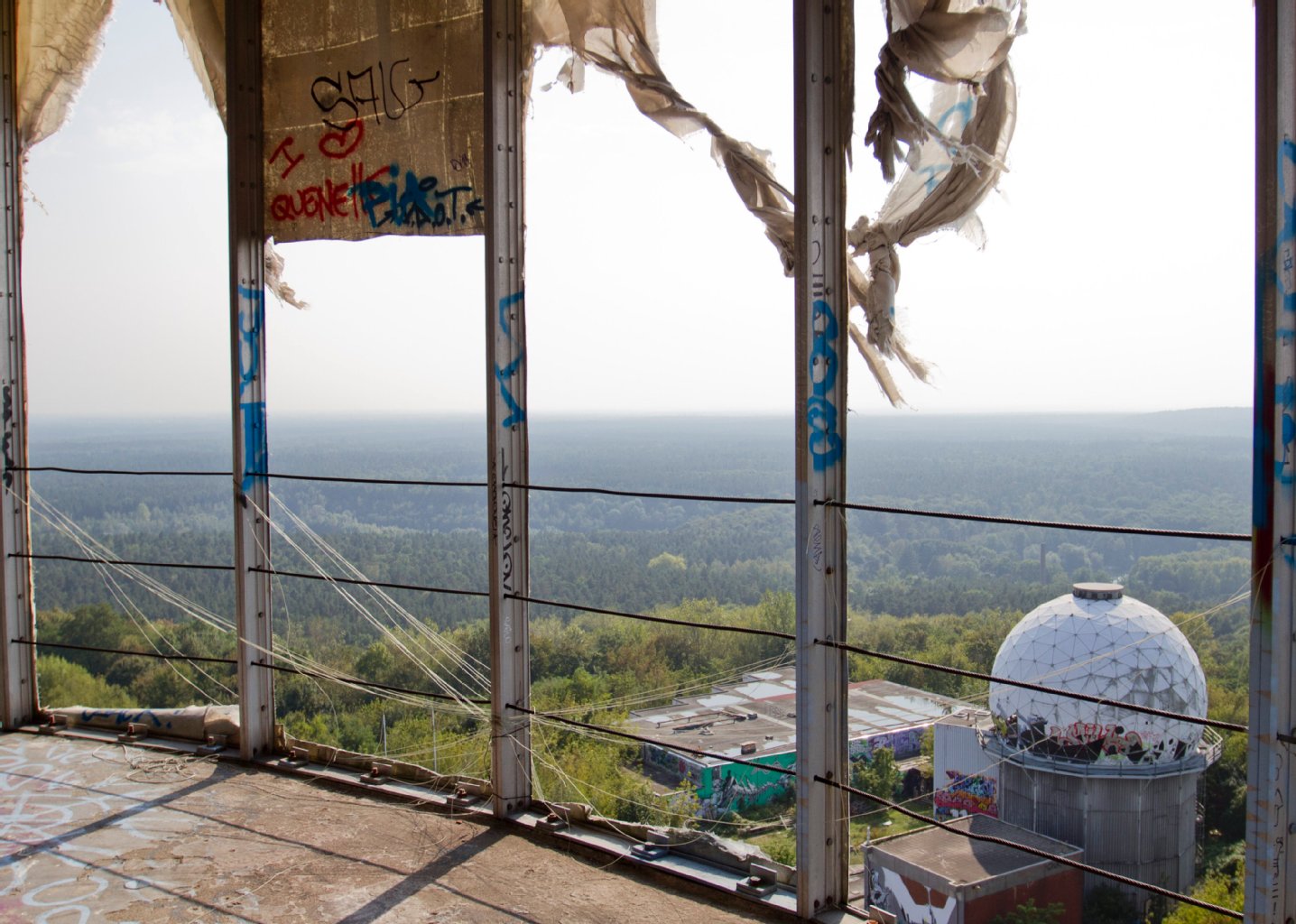 Radarturm auf dem Berliner Teufelsberg