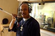 Im Tonstudio. Die Karriere floppte.