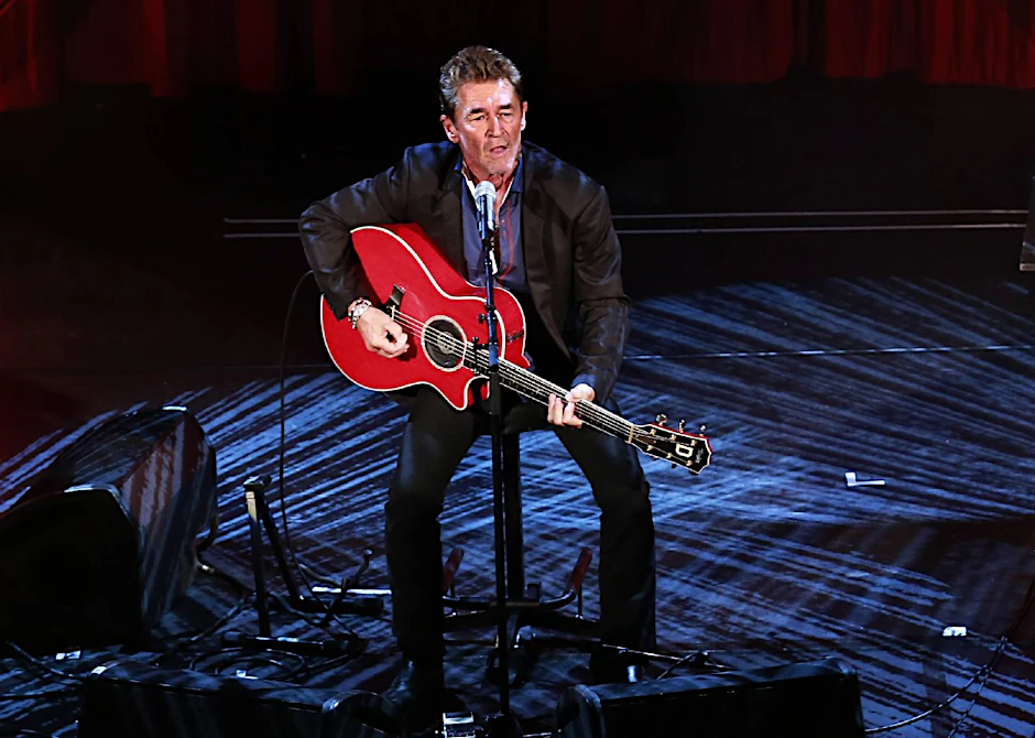 Peter Maffay auf der Bühne. Er liebt die Nähe zum Publikum.