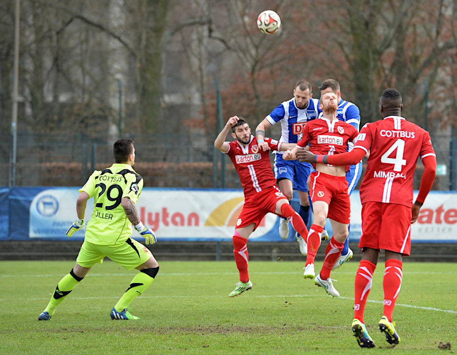 John Heitinga (3. v. l.) traf zum 1:1-Ausgleich per Kopf.