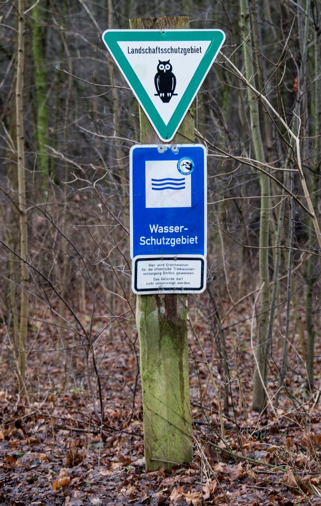 Zum Teil gibt es rund um den Müggelsee schon Landschafts- und Wasserschutzgebiete.