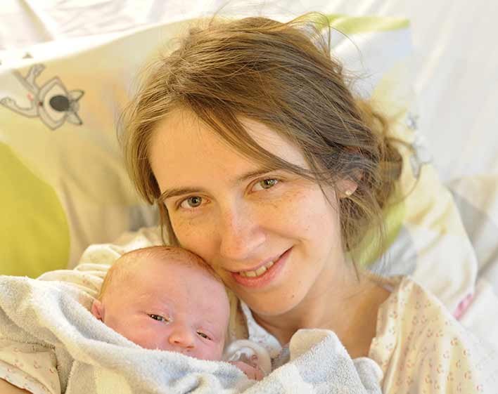 Zoe nannte Mama Izabela Janitz (28) aus Prenzlauer Berg ihre kleine Tochter.