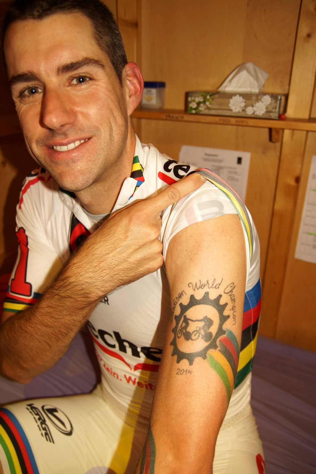 Echt irre Tattoos hat David Muntaner am Körper.
