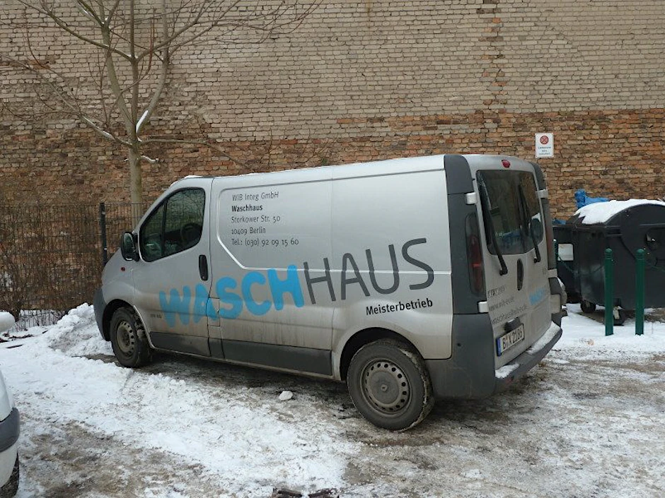 In diesem Transporter verschleppten die Täter den Fahrer des Zigarettentransporters.