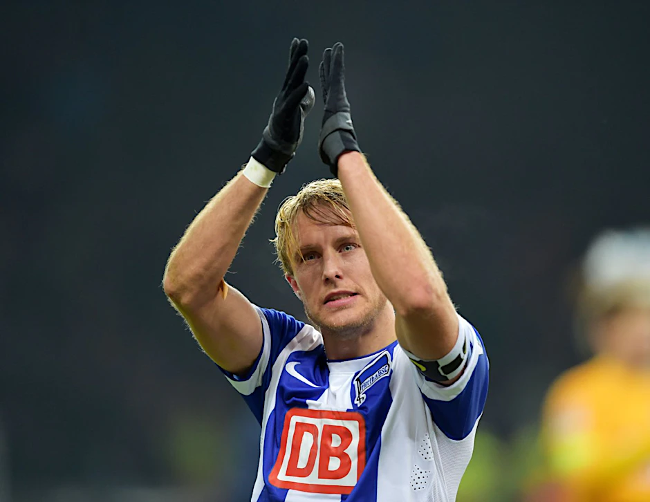 Herthas Norweger Per Skjelbred spielte eine starke Hinrunde.
