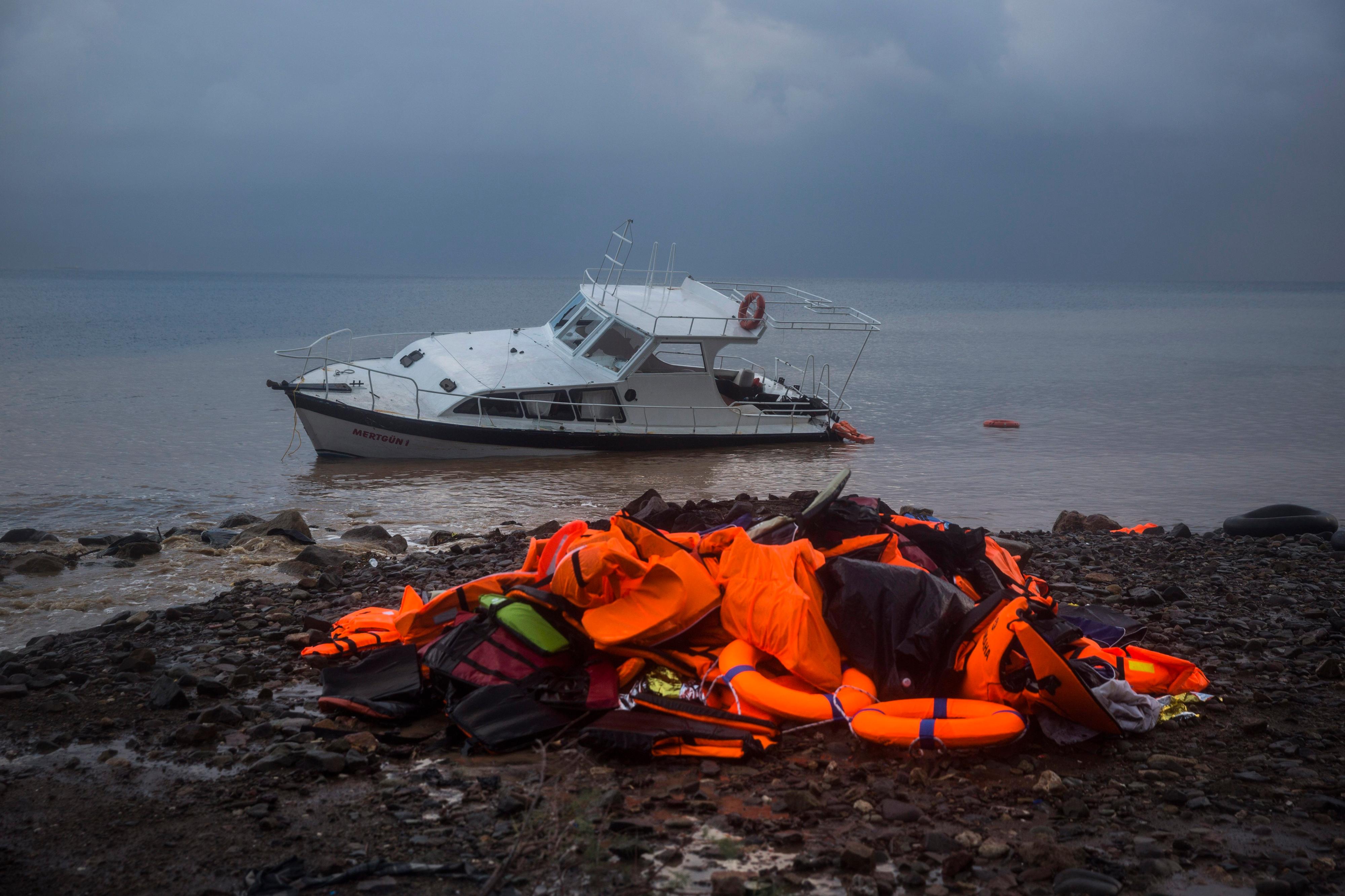 Image - Auf dem Weg nach Lesbos: Sechs Flüchtlingskinder in der türkischen Ägäis ertrunken