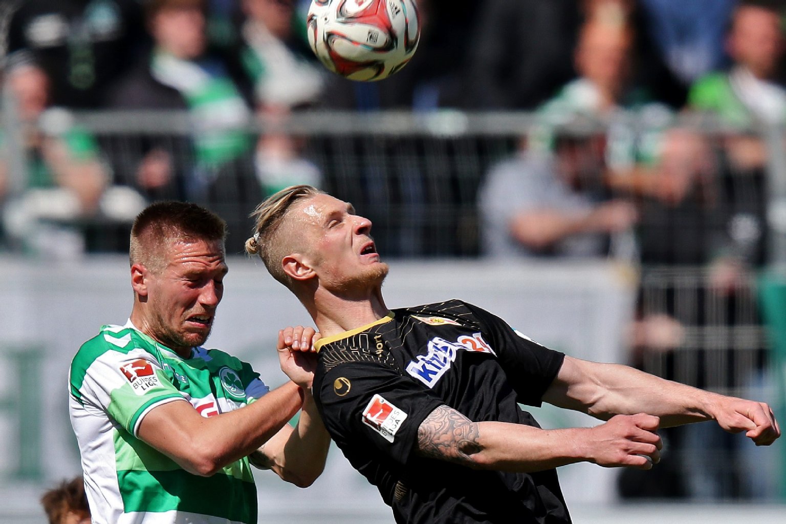 Image - Wie Zlatan Ibrahimovic: FC-Union-Stürmer Sebastian Polter hat die Haare schön