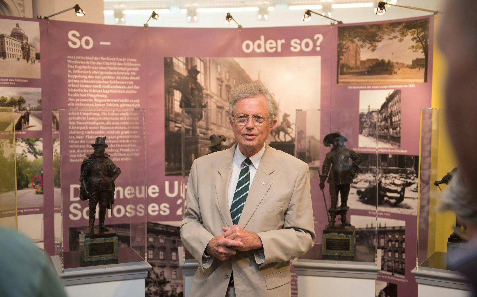 Wilhelm von Boddien So will der Schlossherr seinen Schloßplatz