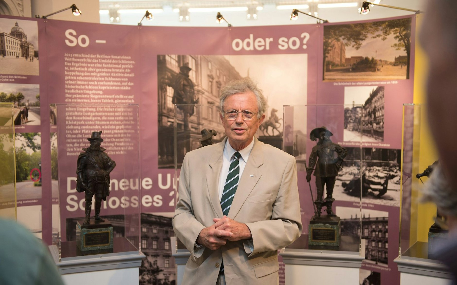 Wilhelm von Boddien So will der Schlossherr seinen Schloßplatz