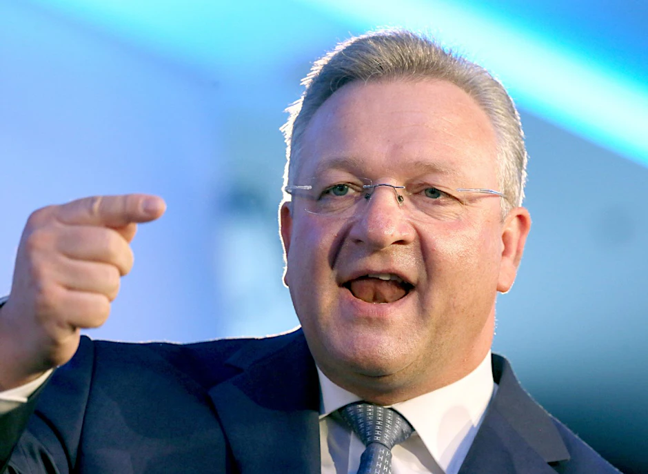 Der Berliner CDU-Vorsitzende Frank Henkel