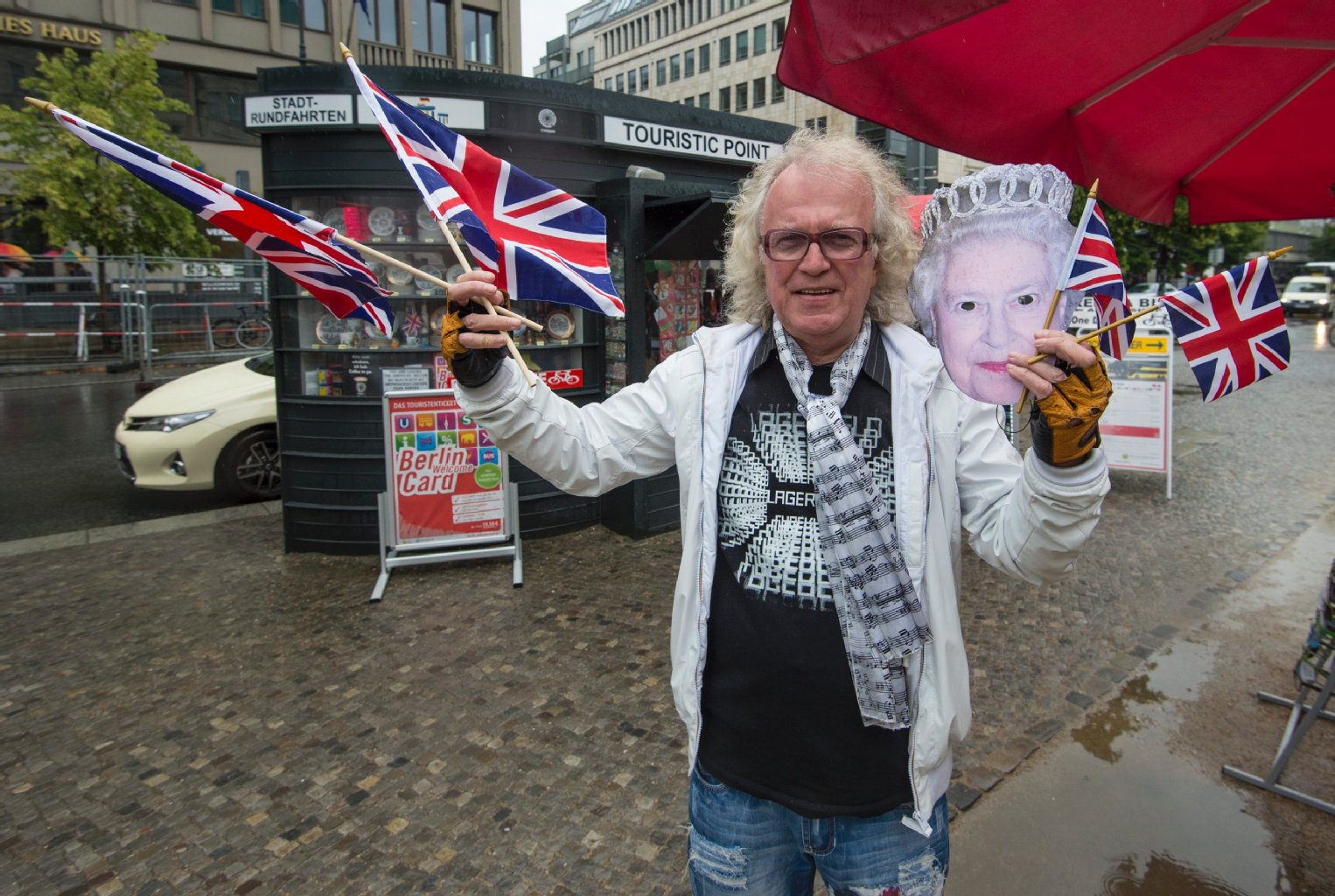 Gerhard Lindner freut sich auf die Queen.