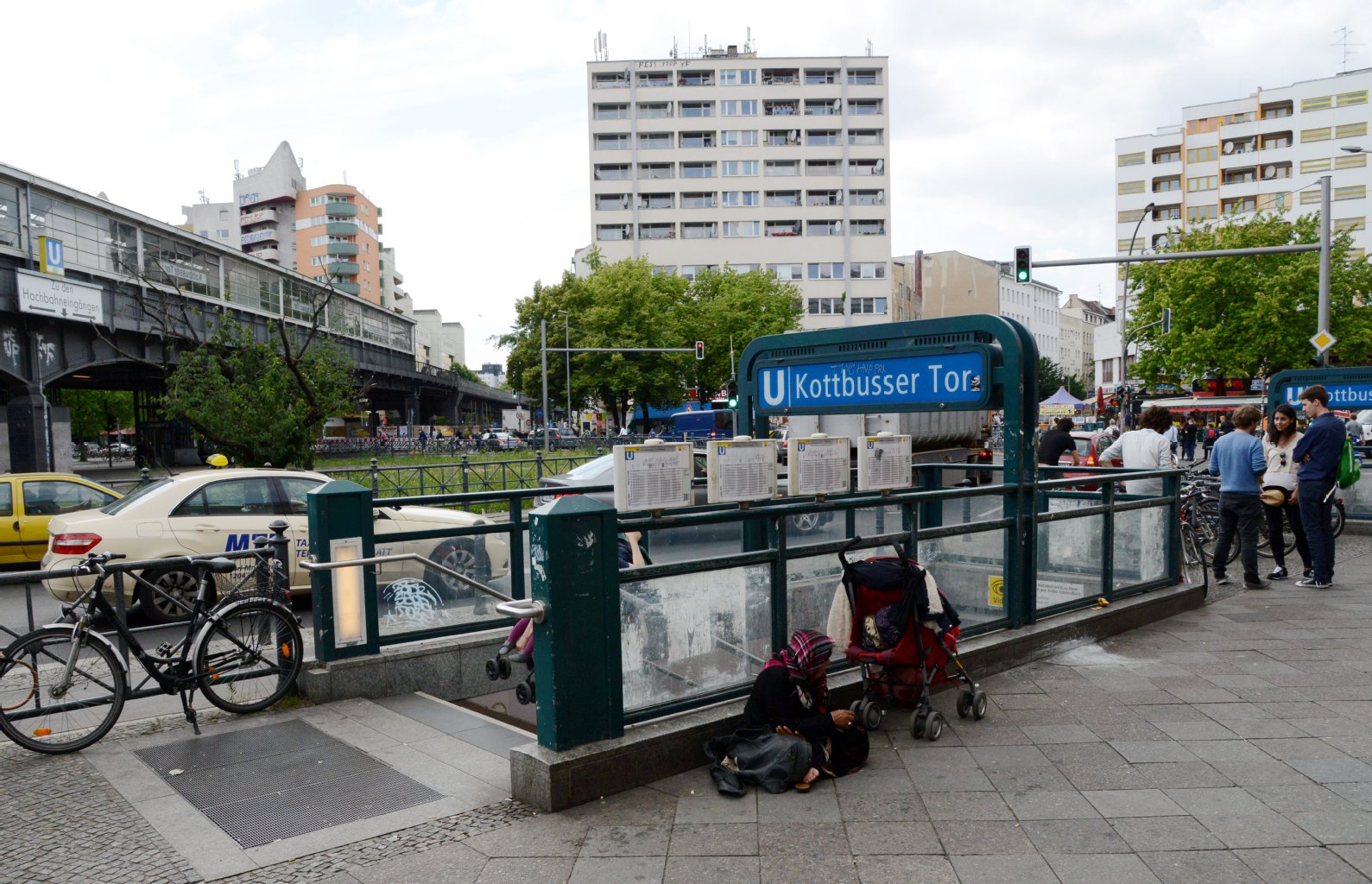 Am U-Bahnhof Kottbusser Tor werden so viele Menschen Opfer von Gewaltdelikten, wie sonst nur am Alexanderplatz.