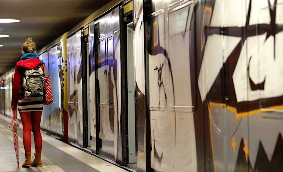 Im vergangenen Jahr zählte die Bahn insgesamt 1700 Graffiti-Straftaten.