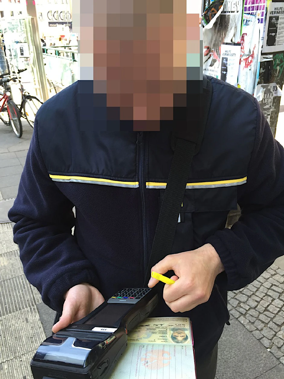 Kontrolle in echt und ohne Gnade.
