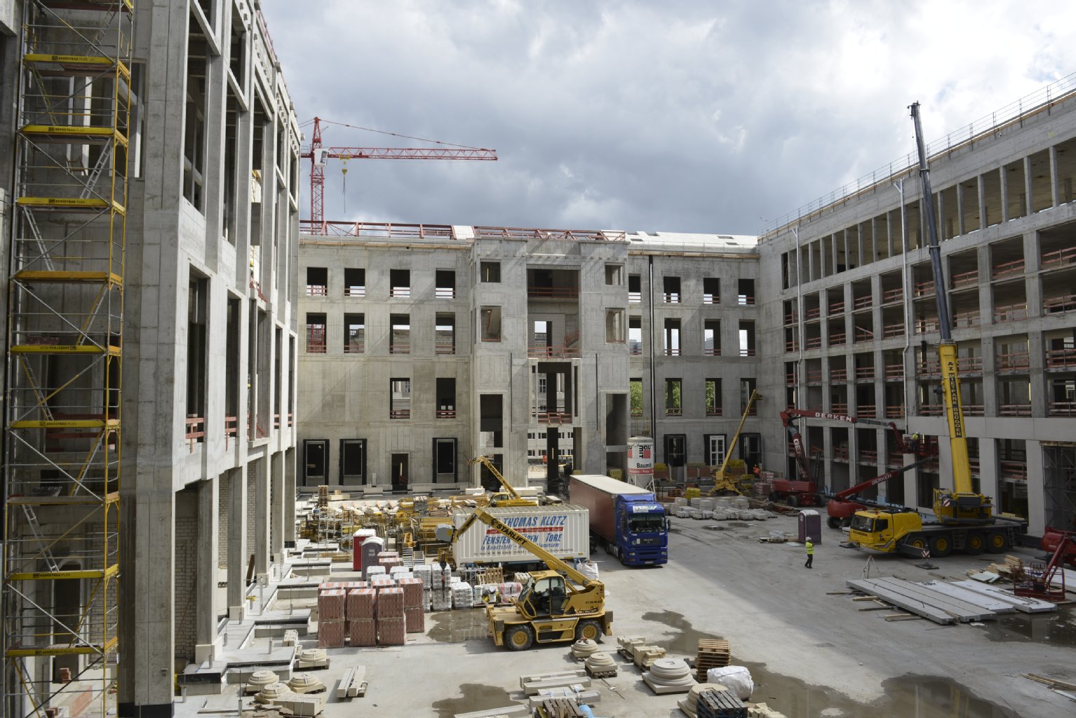 Die Baustelle kann am 13. und 14. Juni besichtigt werden.
