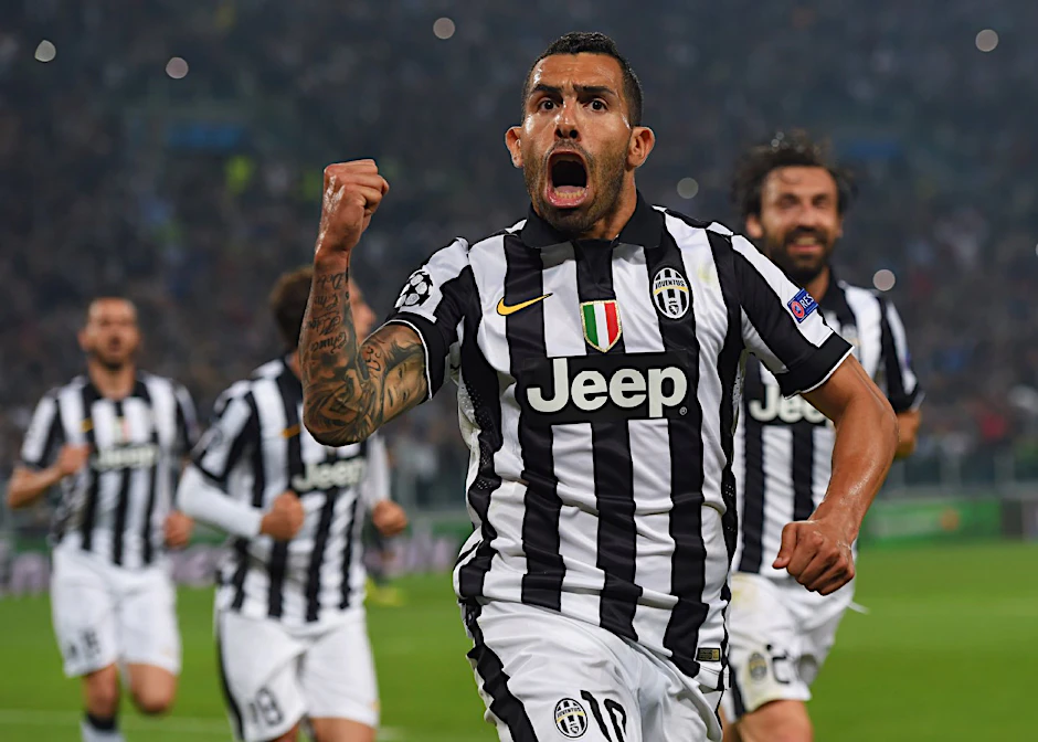Nicht schön, aber verdammt gut: Juves Angreifer Carlos Tevez.