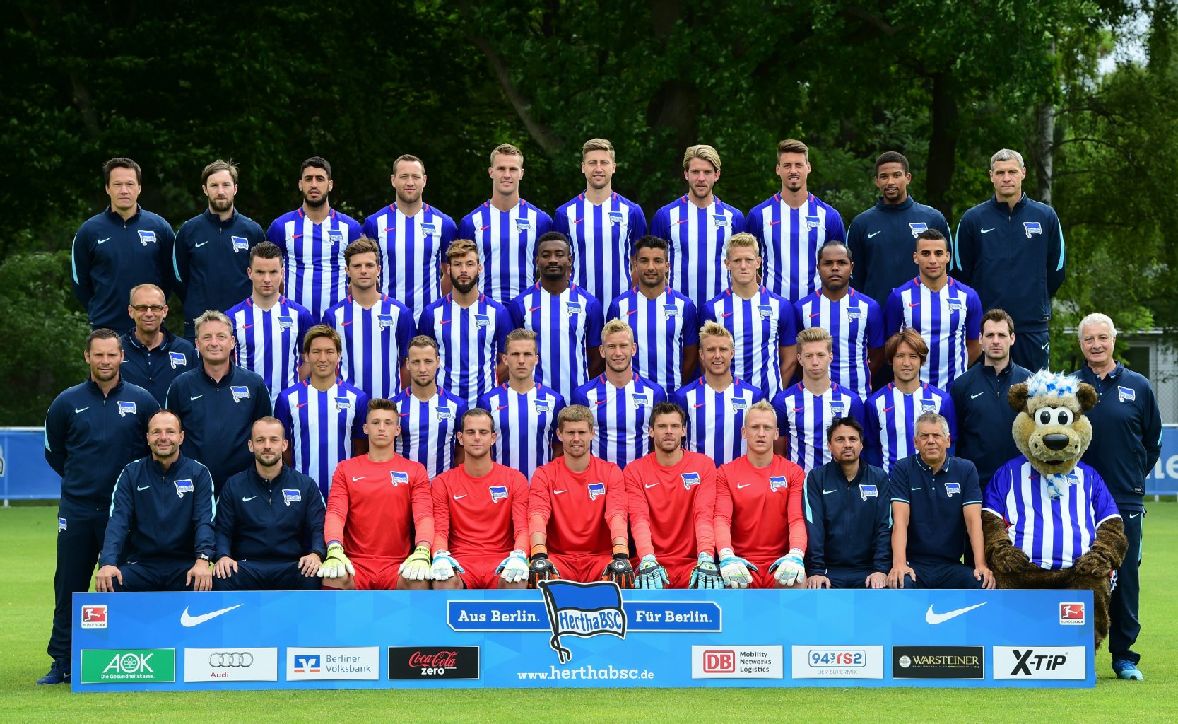 Image - Das stimmt noch nicht: Herthas Nicht-Mannschafts-Foto