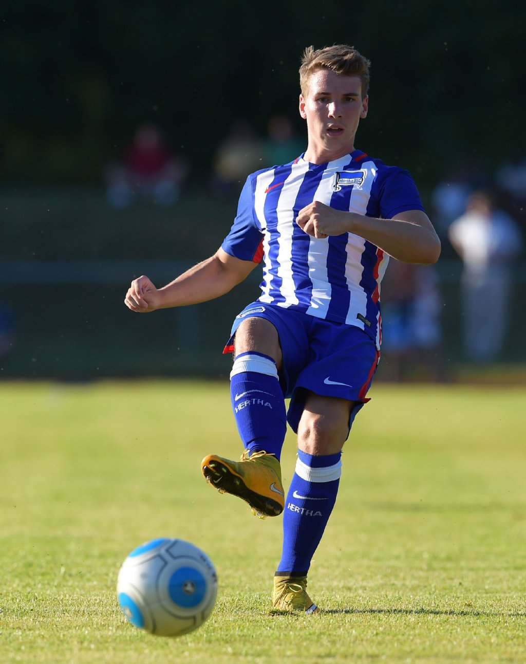 Florian Kohls bekam im Test gegen Lübars schon Einsatzminuten.
