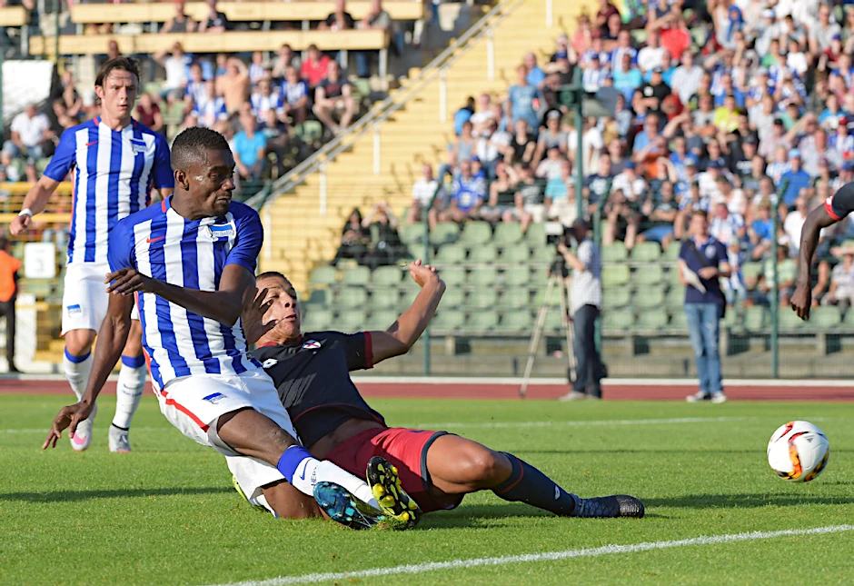 Salomon Kalou vergab die dickste Chance für Hertha.