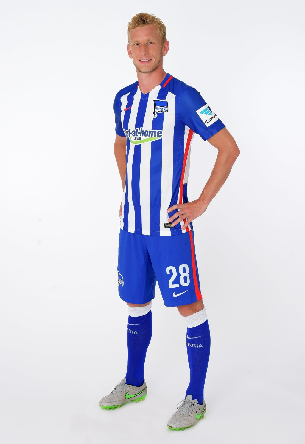 Fabian Lustenberger: Der Kapitän ist erst 27 Jahre jung, obwohl er schon acht Jahre bei Hertha spielt, zweimal ab- und zweimal aufgestiegen ist. Lusti ist damit der dienstälteste blau-weiße Profi.