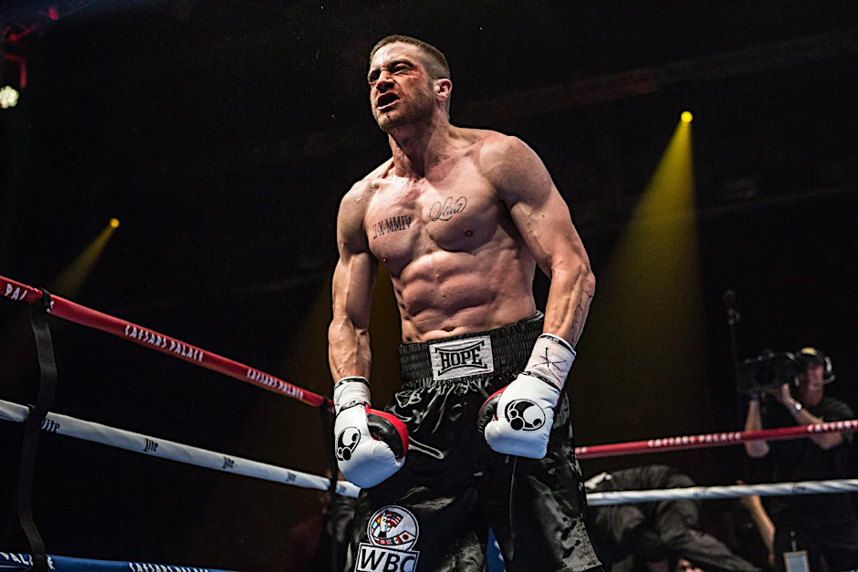 Wow, was für Muskel-Berge! Kino-Star Jake Gyllenhaal hat sich für den Film „Southpaw“ mächtig aufgepumpt.