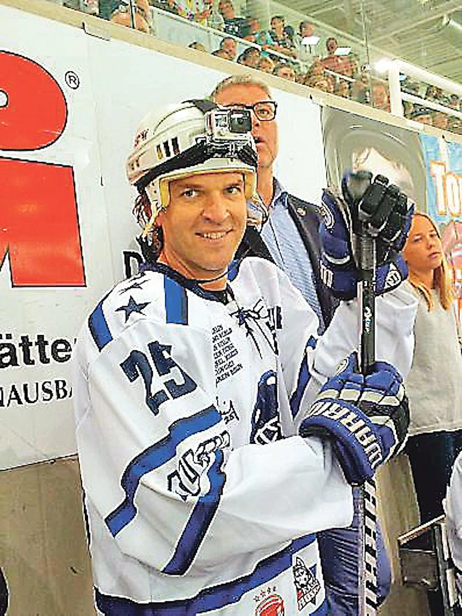Sebastian Elwing war mit seinem Abschiedsspiel mehr als zufrieden.