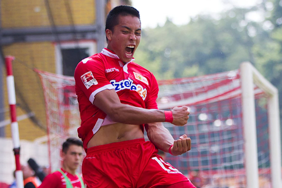 Gegen Lautern erzielte Bobby Wood sein erstes Tor für die Eisernen.