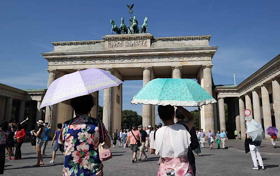 Heißer als heute war's in Berlin noch nie - zumindest seit Beginn der Temperaturaufzeichnungen.