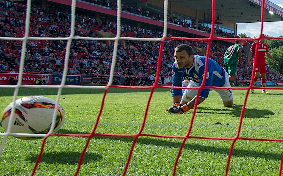 Keeper Daniel Haas will nicht wieder hinter sich greifen.
