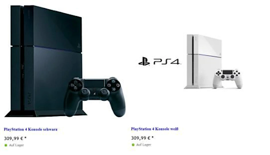 309,99 Euro für die Konsole der Playstation 4. So günstig gibt es das nirgendwo.