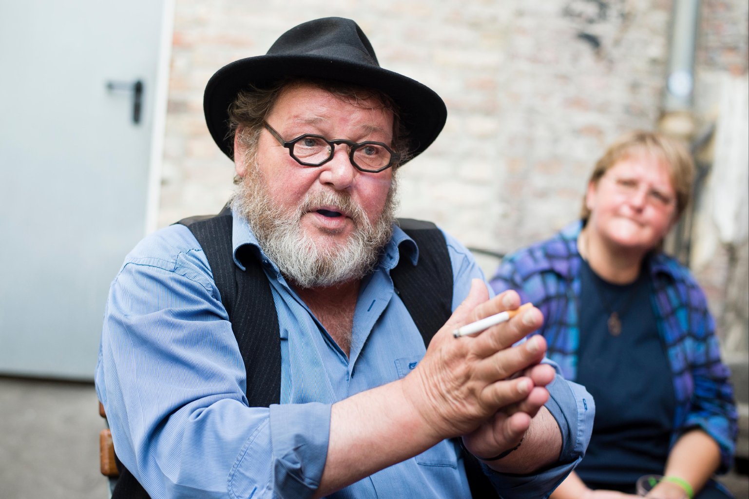 Walter Plathe intoniert Heinrich Zille.