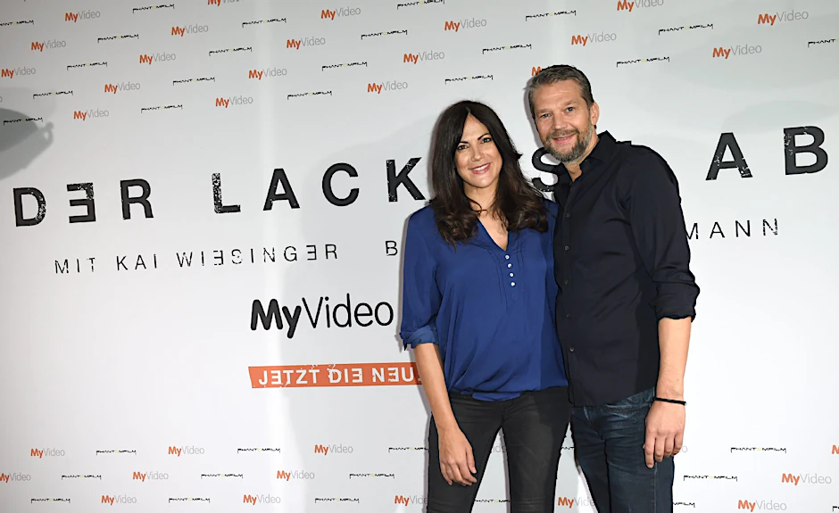 Die schwangere Bettina Zimmermann und Kai Wiesinger.