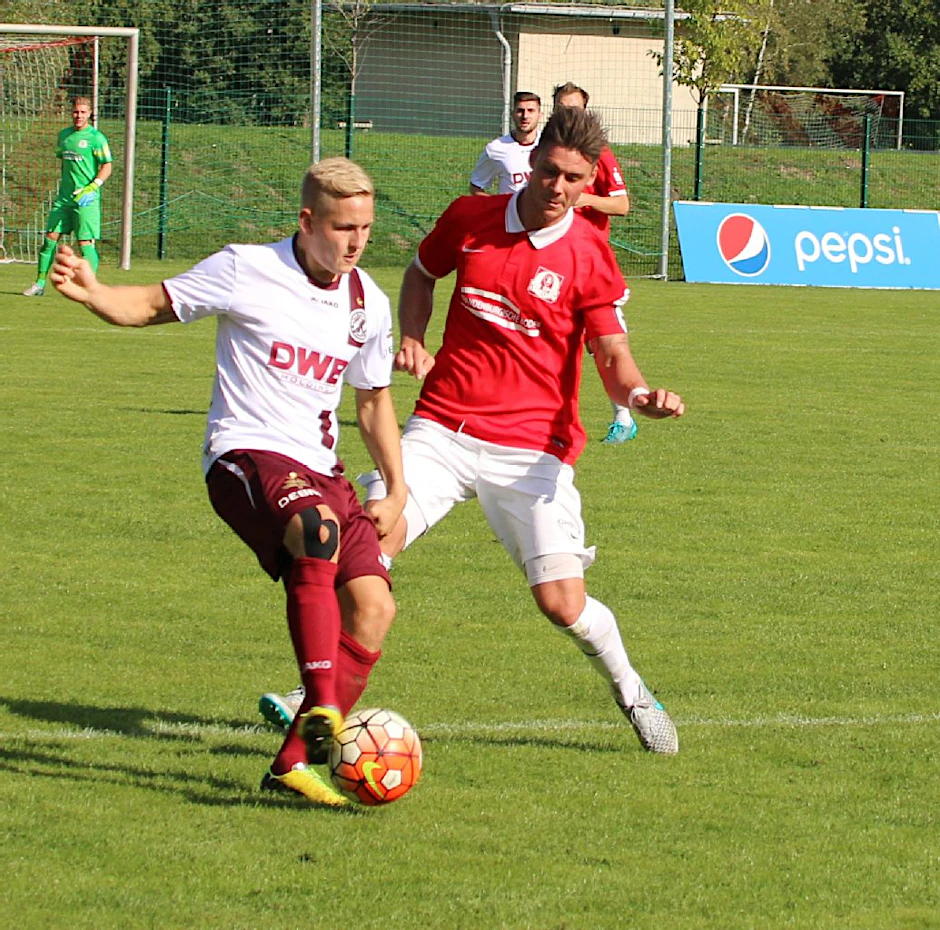 Kai Pröger (l.) fühlt sich nach seinem Wechsel von Mainz zum BFC wohl.