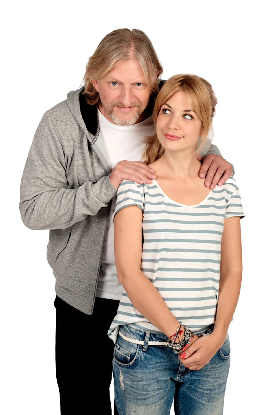 Susan Sideropoulos alias Mila und Frank Kessler alias Bernd Ritter.
