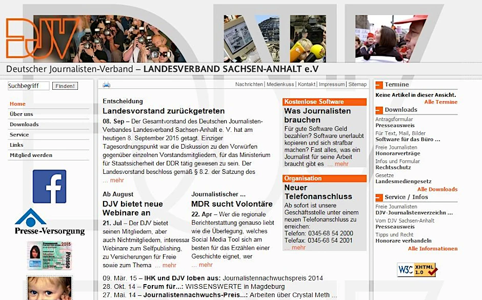 Der Rücktritt wurde auf der Webseite des DJV kommuniziert.