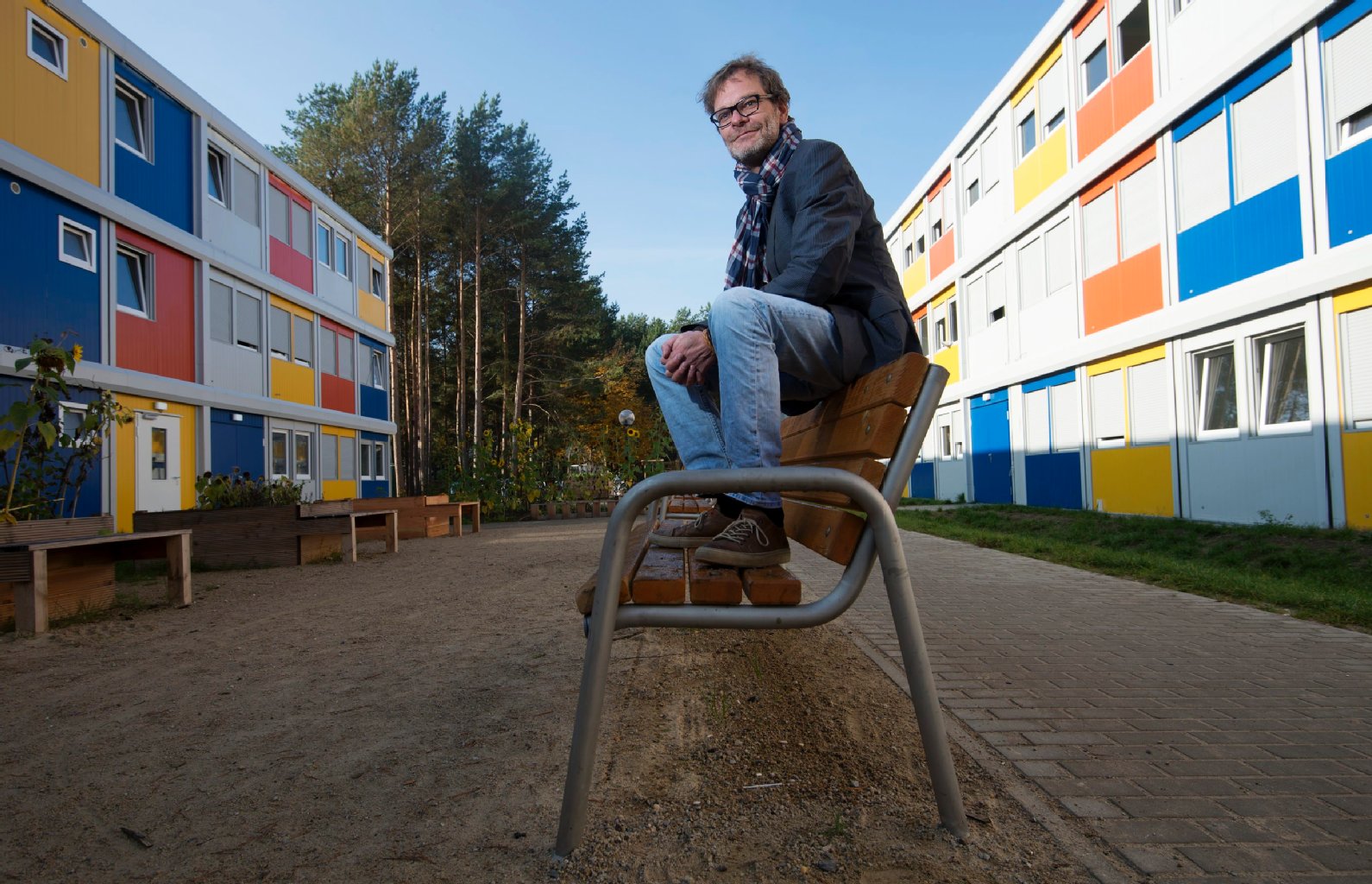 Image - Der Kurier im Flüchtlingsheim "Allende 2": Zwischen Häkelkurs und Abschiebung um 5 Uhr