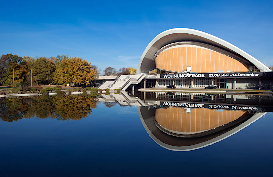Die frühere Berliner Kongresshalle, auch „Schwangere Auster“ genannt.