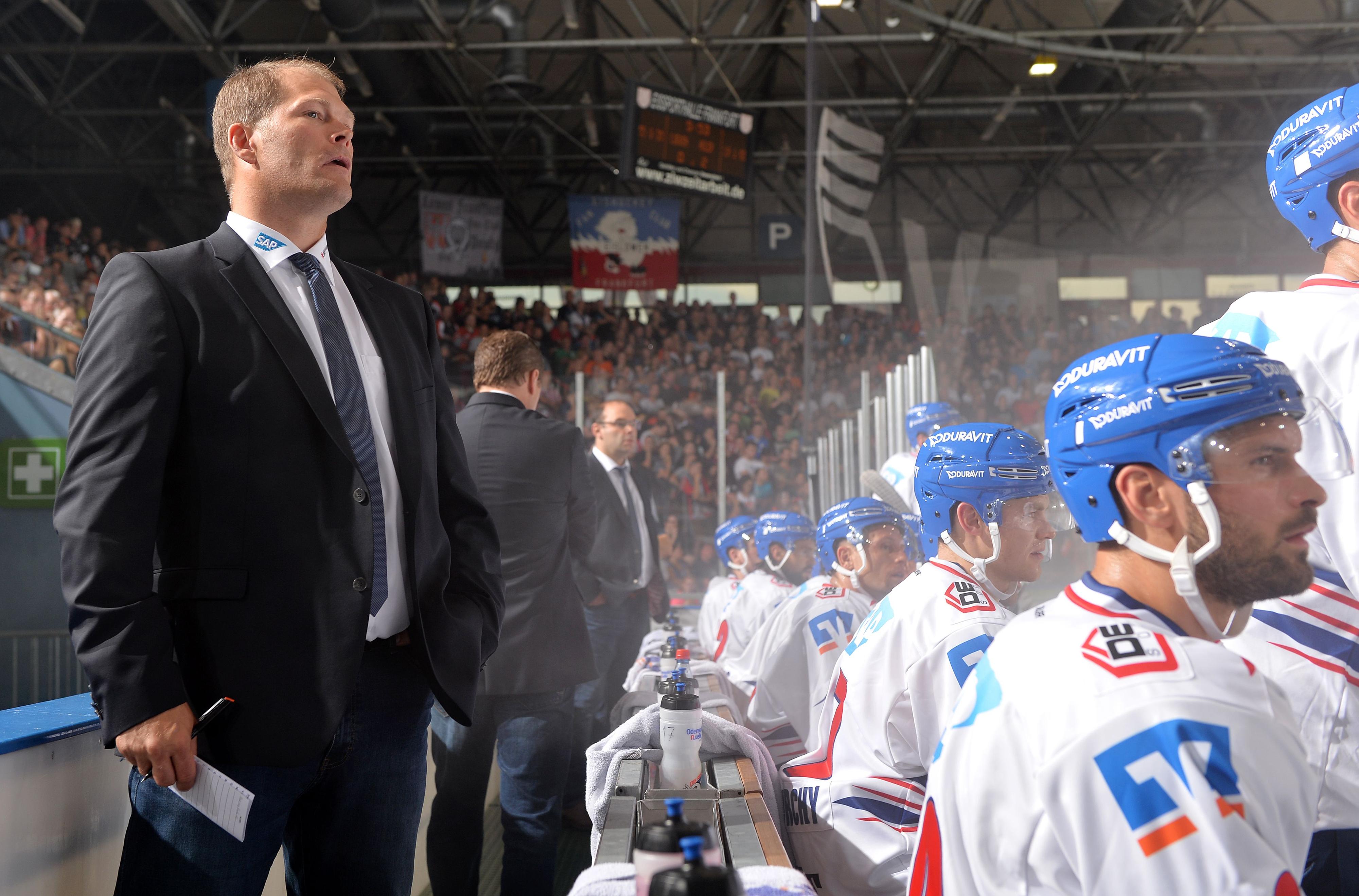 Morgen kommt er als Co-Trainer von Mannheim.