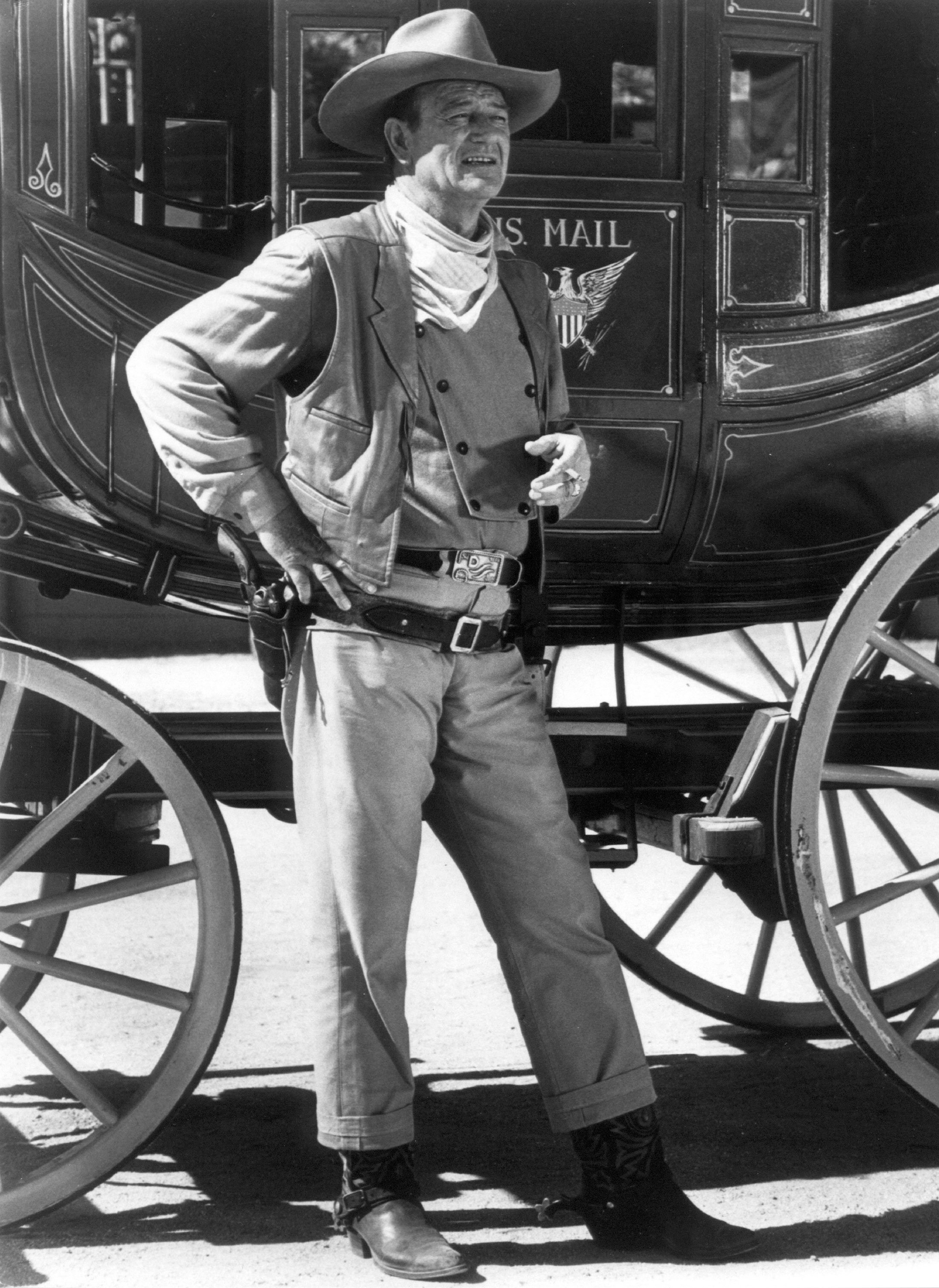 ... wie John Wayne? Laut einer Studie hat der Kreml-Chef den typischen Gang eines Revolverhelden.