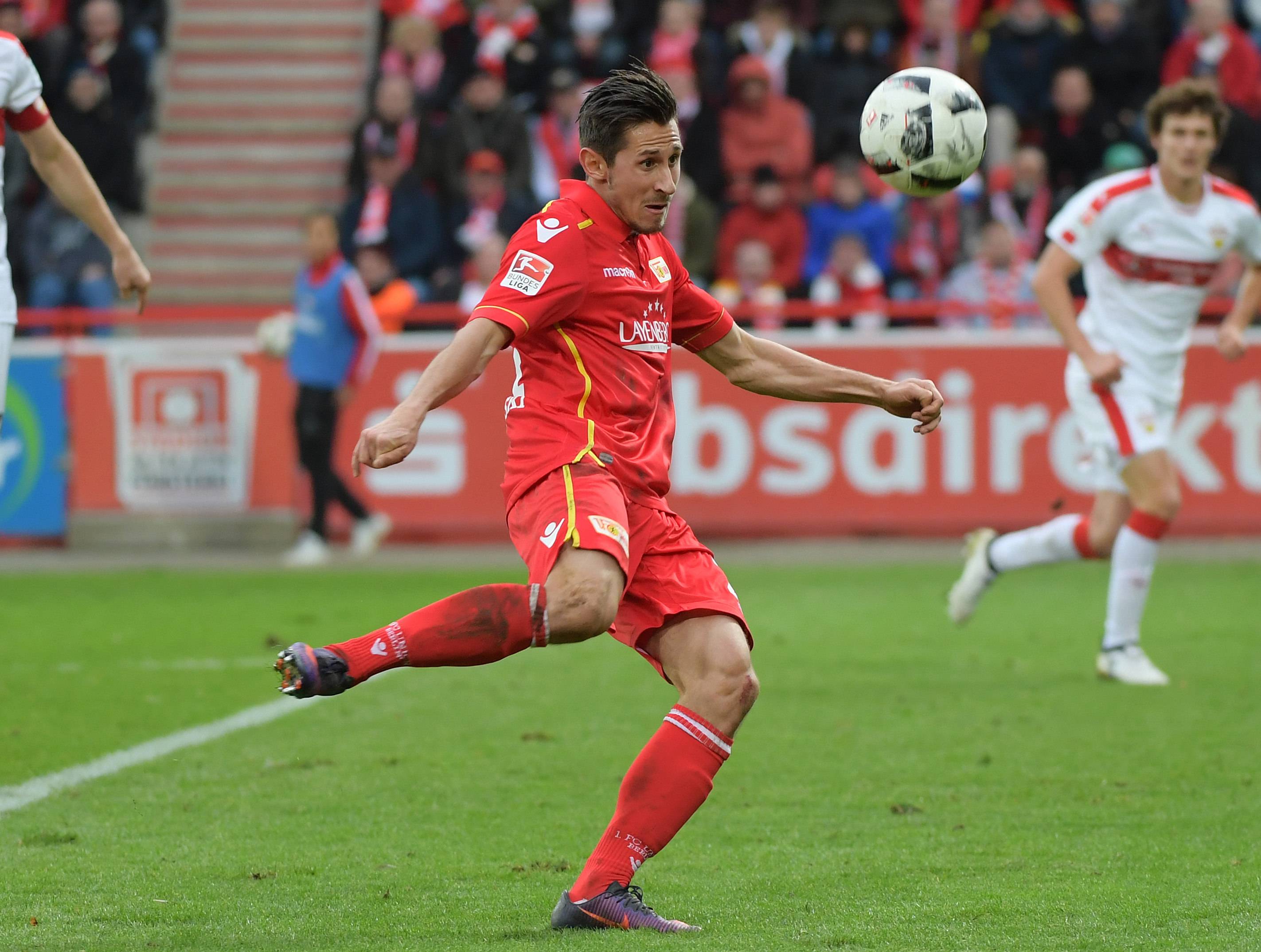 Steven Skrzybski Volltreffer ins 1. FC UnionGlück gegen den VfB Stuttgart