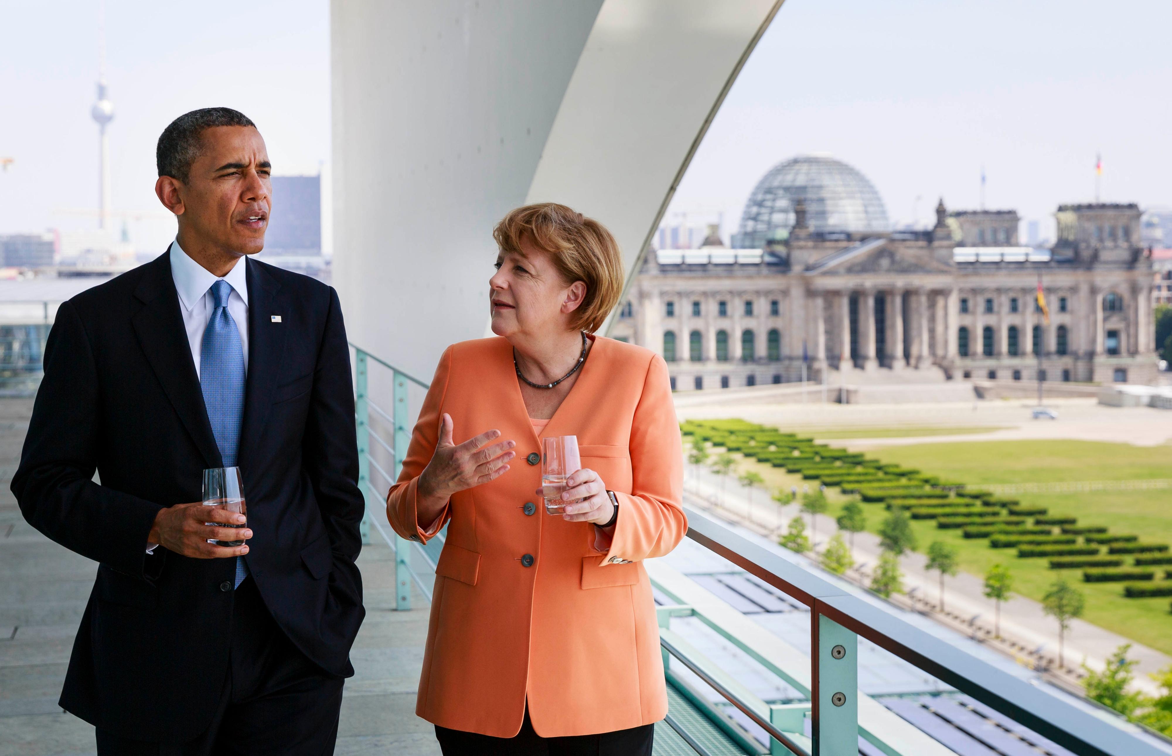 Image - Obama in Berlin: Noch mal futtern bei Muttern