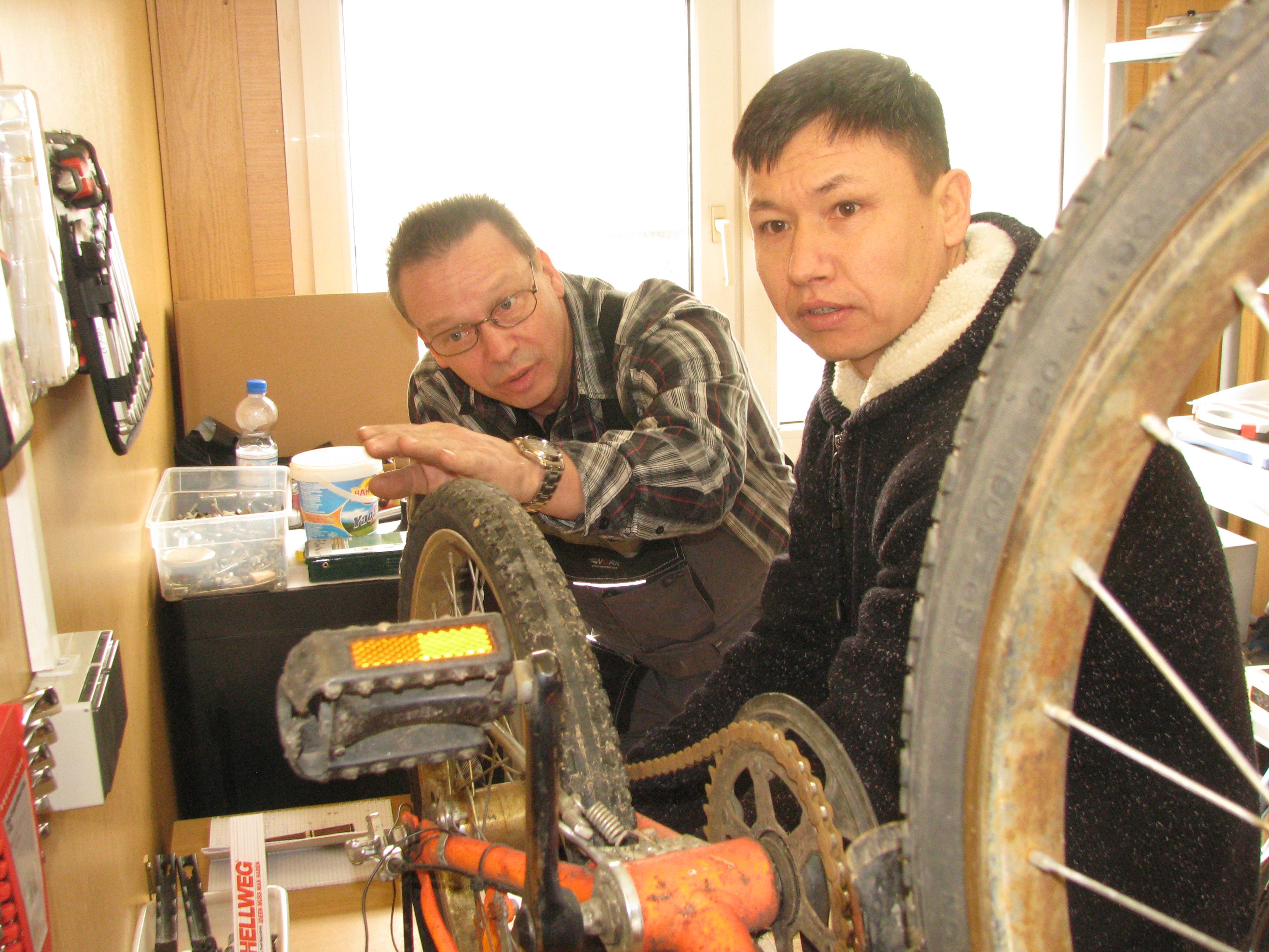 Image - Fahrrad-Werkstatt: Flüchtlingsheim wird zum Radhaus